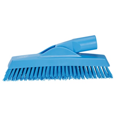 Vikan hygiene voegenborstel steelmodel blauw