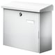 Comfort brievenbus wit 380x148x340mm (bxdxh)