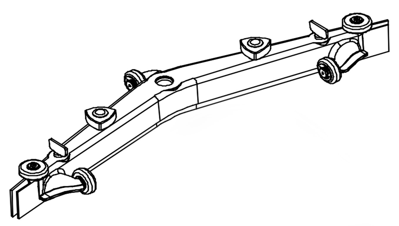 Zuigmond compleet voor Swingo 350B type 17420-15