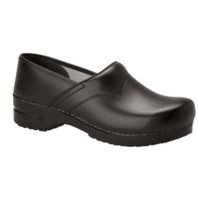 Hygiënische klompen Sanita dicht zwart maat 47 pp