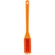 Vikan smalle handborstel met lange steel 420mm hard oranje