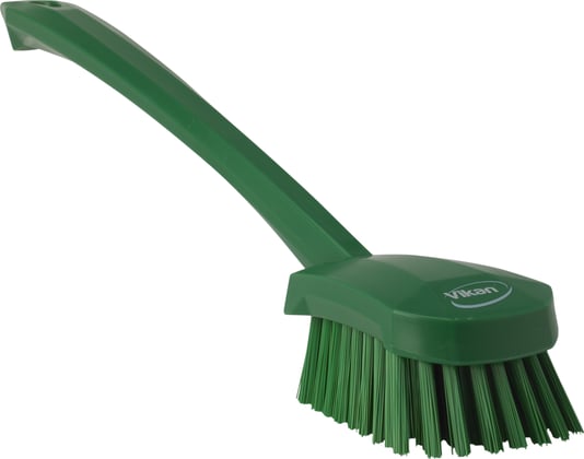 Vikan afwasborstel lange steel groen