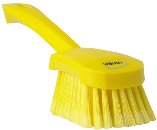 Vikan afwasborstel zacht geel
