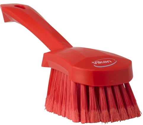 Vikan afwasborstel zacht rood
