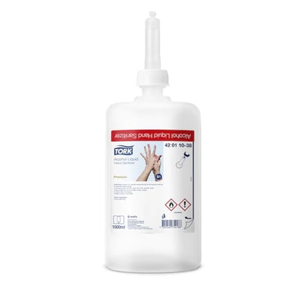 Tork vloeibare alcohol voor handdesinfectie 1000ml 