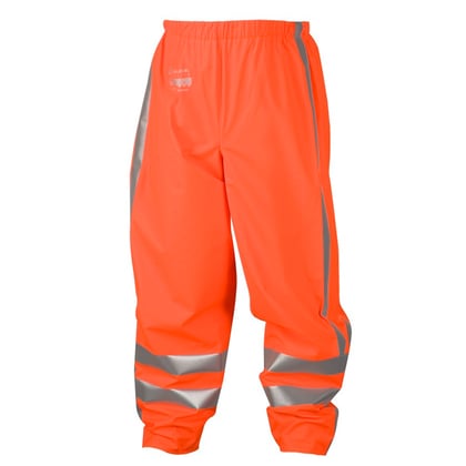 Dolfing P23 Hawston high visibility broek oranje maat S