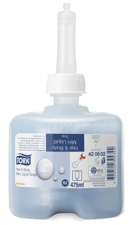 Tork Hair and Body vloeibare zeep 475ml