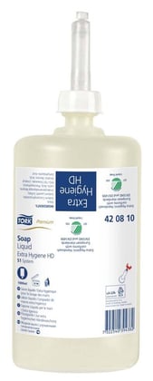 Tork Premium Soap Liquid Extra Hygiene 1ltr antibacterieel