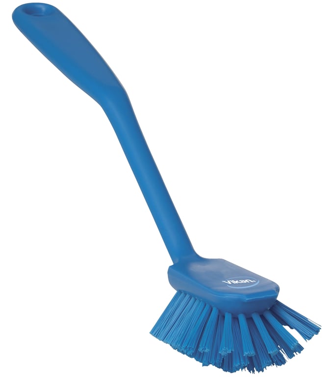 Vikan medium afwasborstel polyester vezel