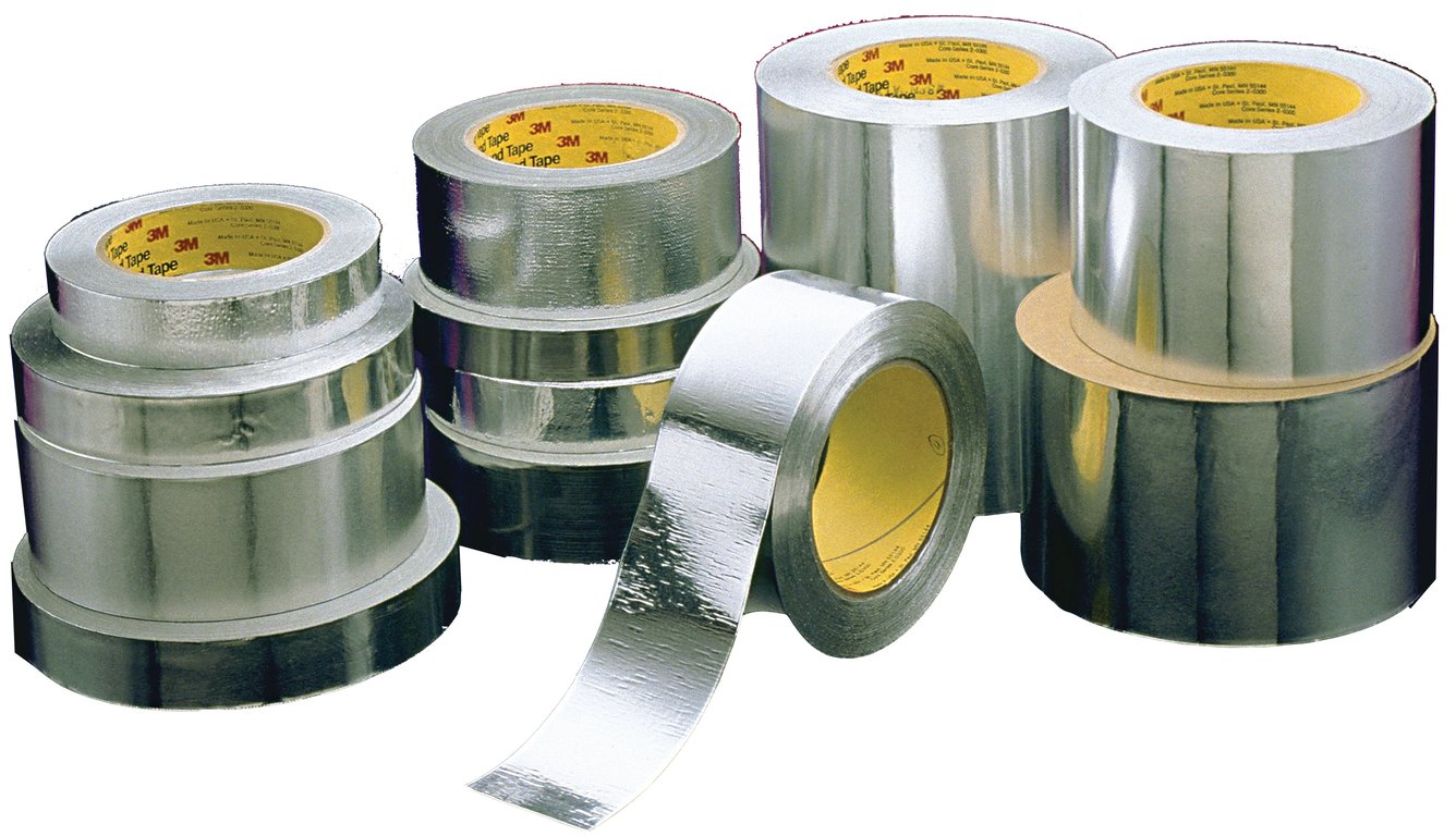 3M Scotch aluminiumfolie tape 55mtr
