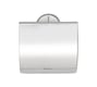 Brabantia brilliant steel toiletrolhouder met klep RVS