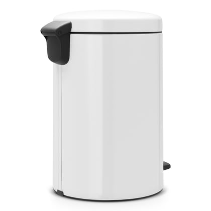 Brabantia pedaalemmer 20ltr wit metalen binnenemmer