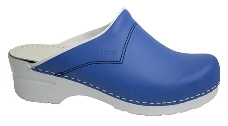 Sanita Flex klomp blauw maat 36 open