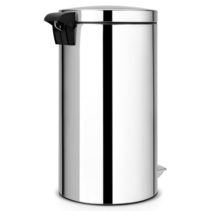 Brabantia pedaalemmer 45ltr brilliant steel Motion Control