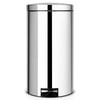 Brabantia pedaalemmer 45ltr brilliant steel Motion Control