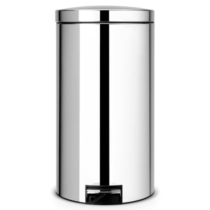 Brabantia pedaalemmer 45ltr brilliant steel Motion Control