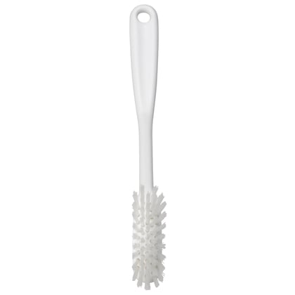 Vikan smalle afwasborstel polyester hygiënisch wit
