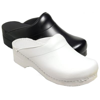 Sanita maat 39 wit hygiënische klompen open