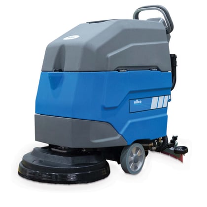 Nilco Flex 50 - 55 BT schrob-zuigmachine op accu incl. schrobborstel