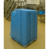 CaluFood pallethoezen 1300+2x500x2100 mm 2% blauw 30my 75st