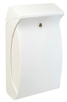 Brievenbus Swing wit 27.1x12.9x41.9 cm