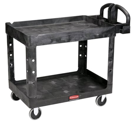 Rubbermaid transportkar 115x66x85cm met opstaande rand