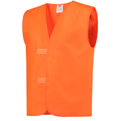 Tricorp veiligheidsvest zonder striping oranje maat XS/S