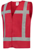 Tricorp Workwear veiligheidsvest reflecterend rood maat M/L