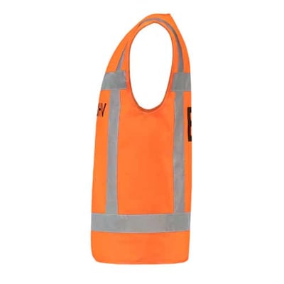 Tricorp Workwear veiligheidsvest RWS met BHV logo oranje maat XS/S