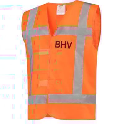 Tricorp Workwear veiligheidsvest RWS met BHV logo oranje maat XS/S