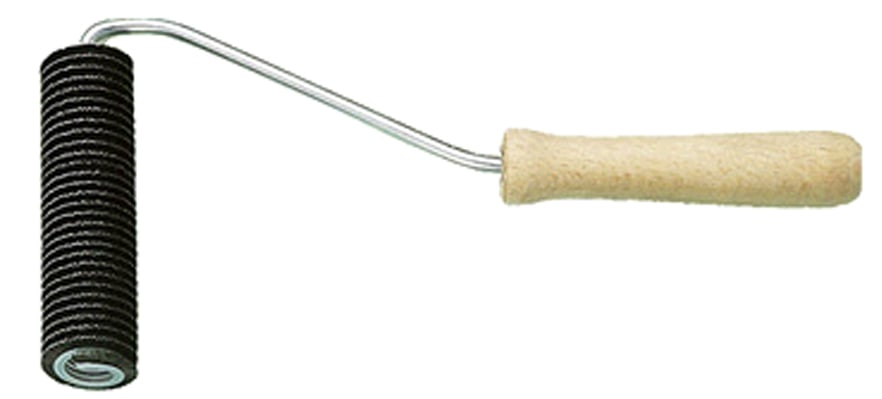 Lamineerroller met nylon borstels