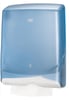 Tork handdoekdispenser blauw C-vouw kunststof groot