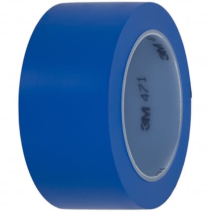 3M vinyl tape 471 6mm x 33mtr blauw 