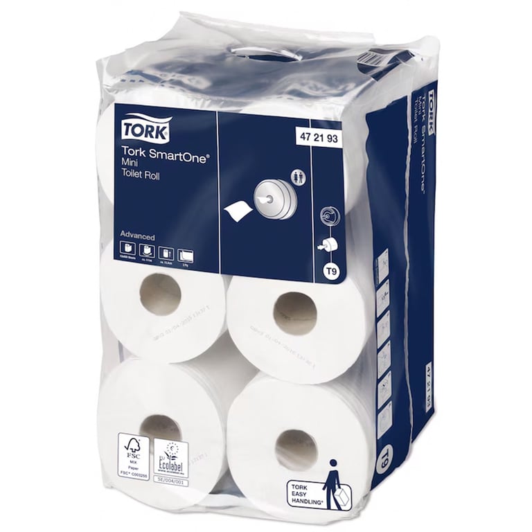 Tork SmartOne mini 2-Laags toiletrol