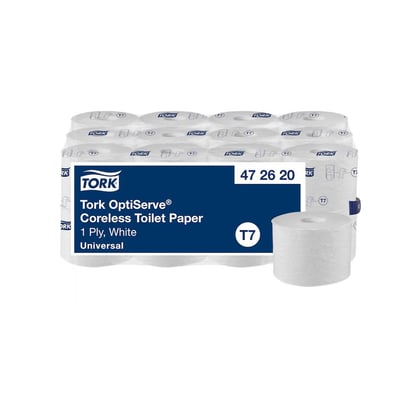 Tork OptiServe® Hulsloos Toiletpapier 1-lgs 1250 vel 24 rol
