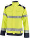 Orcon Capture high visibility werkjas model James geel donkerblauw maat 2XL