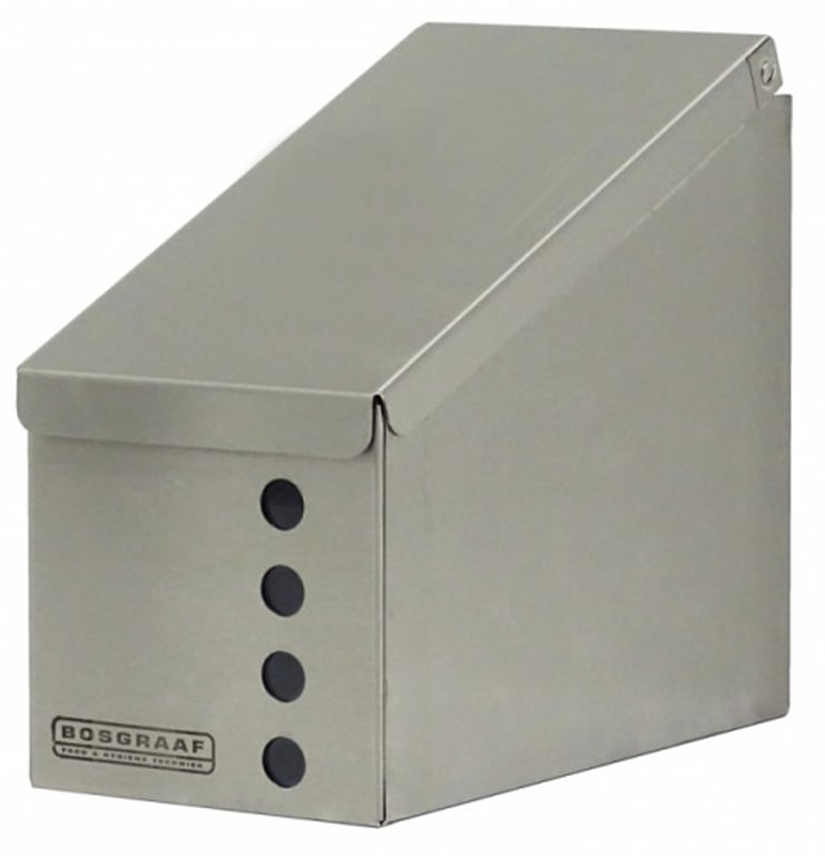 RVS universeel dispenser smal