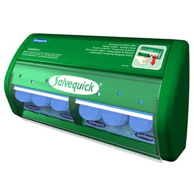 Salvequick pleisterdispenser detecteerbare pleisters gevuld