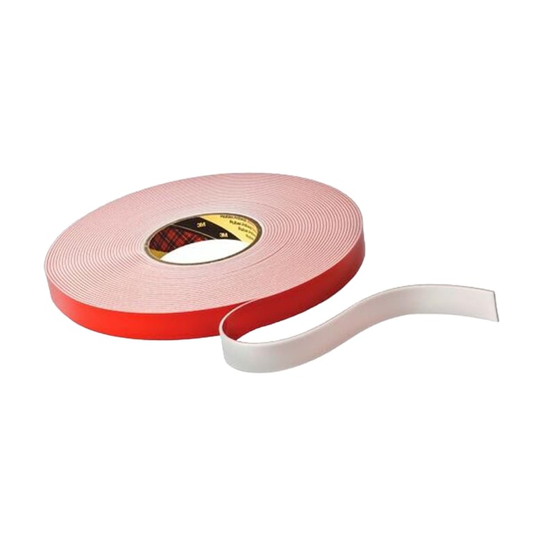 3M VHB 4912 schuimtape dubbelzijdige acrylaat wit 25mmx16.5mtr 2.0 mm dikte