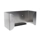 CaluGloves RVS wandhouder voor 1 dispenser 253x112x125mm