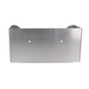 CaluGloves RVS wandhouder voor 1 dispenser 253x112x125mm