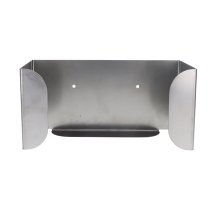 CaluGloves RVS wandhouder voor 1 dispenser 253x112x125mm