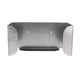 CaluGloves RVS wandhouder voor 1 dispenser 253x112x125mm