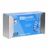 CaluGloves RVS wandhouder voor 1 dispenser 253x71x100mm