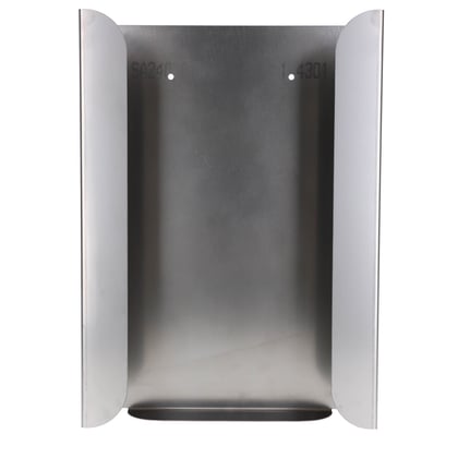 CaluGloves RVS wandhouder voor 3 dispensers 253x71x355mm