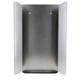CaluGloves RVS wandhouder voor 3 dispensers 253x71x355mm