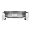 CaluClean RVS wandhouder poetsdoeken 380x163x125mm