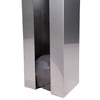 CaluGuard RVS wandhouder voor stootpetten 310x240x1500mm
