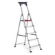 Altrex Double Decker huishoudtrap aluminium 4 treden