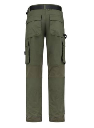 Tricorp unisex werkbroek Twill Cordura stretch legergroen maat 42